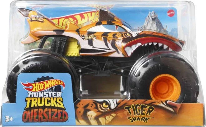 Mattel Hot Wheels Monster Trucks Tiger Shark