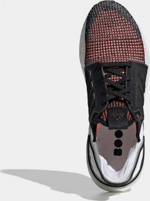 adidas Ultraboost 19 core black/cloud white/solar orange (Herren)