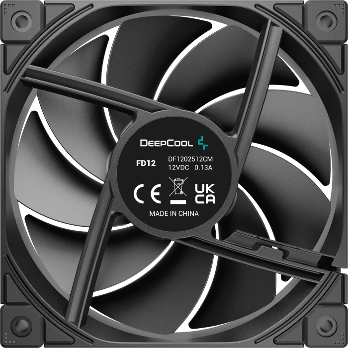 DeepCool FD12, schwarz, 120mm