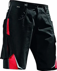 Kübler Pulsschlag Hose kurz black/mid red (Herren)