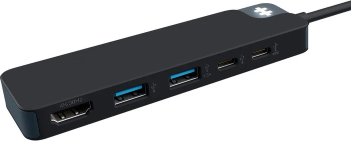 Targus HyperDrive Flex 5, USB-C 3.0 [Stecker], schwarz