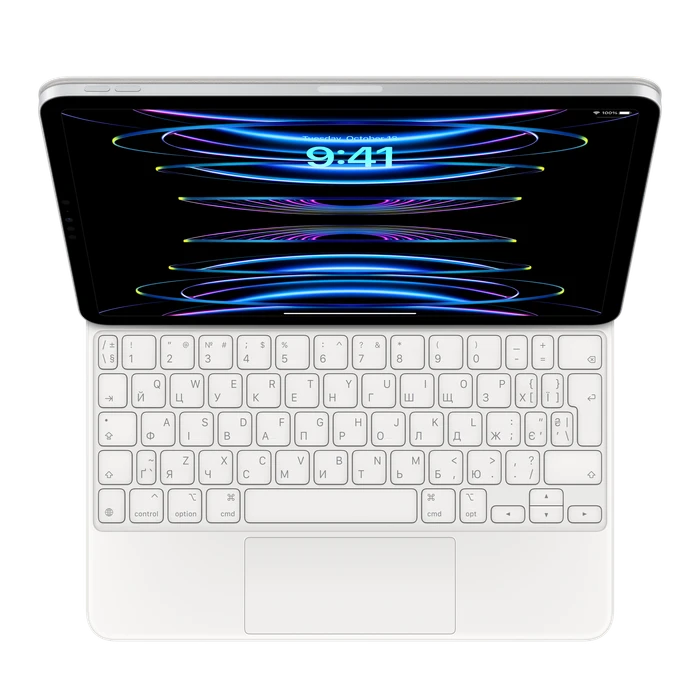 Apple Magic Keyboard für iPad Pro 11", weiß, UA