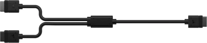Corsair iCUE LINK auf 2x iCUE LINK Verteiler, 60cm, schwarz