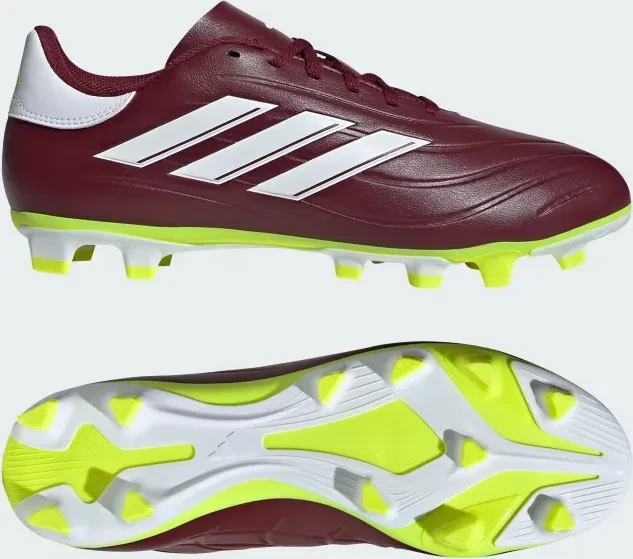 adidas Copa Pure II Club FXG shadow red/cloud white/team solar yellow 2