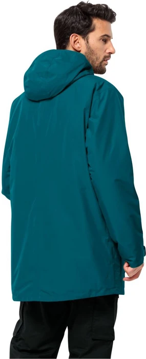 Jack Wolfskin Winterlager Funktionsmantel teal (Herren)
