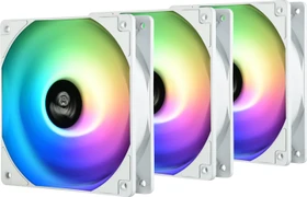 Enermax HF120 ARGB White, weiß, LED-Steuerung, 120mm, 3er-Pack