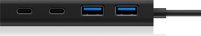RaidSonic Icy Box IB-HUB1426-U3 USB-Hub, 2x USB-C 3.0, 2x USB-A 3.0, USB-A 3.0 [Stecker]