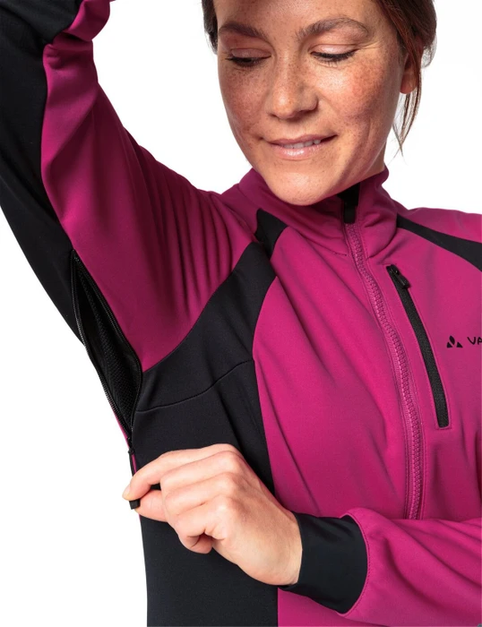 Vaude Posta Softshell Fahrradjacke rich pink (Damen)