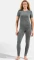 Odlo Natural Merino 200 Baselayer Funktionsshirt kurzarm odlo steel grey melange (Damen) Vorschaubild