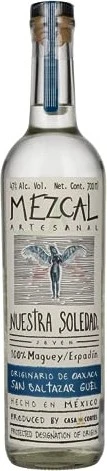 Nuestra Soledad Mezcal Joven San Baltazar Guelavila 700ml
