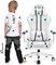 Diablo Chairs X-One 2.0 Kido Kinder-Gamingstuhl, weiß/schwarz Vorschaubild