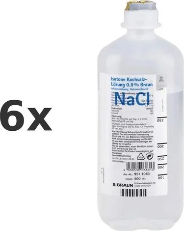 B.Braun Ecoflac Plus 0.9% Isotone Kochsalzlösung, 500ml