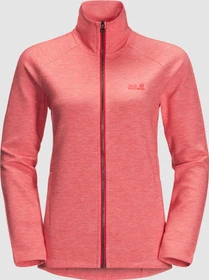 Jack Wolfskin Bilbao Fleece Jacke tulip red (Damen)