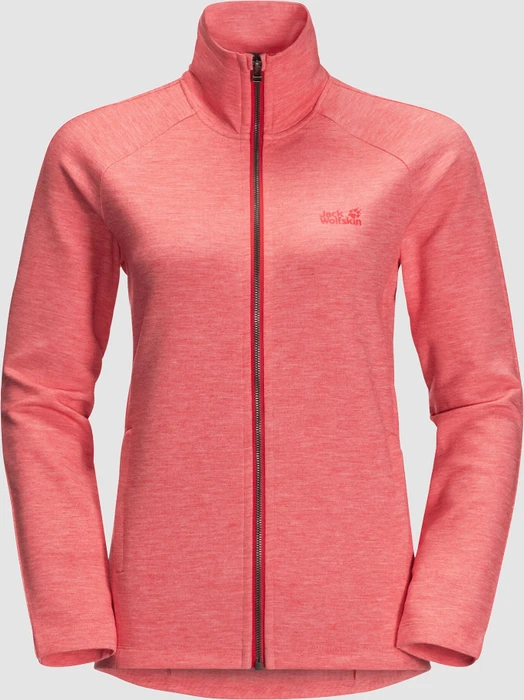 Jack Wolfskin Bilbao Fleece Jacke tulip red (Damen)