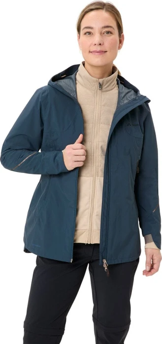 Vaude Yaras 3in1 Fahrradjacke dark sea/linen (Damen)