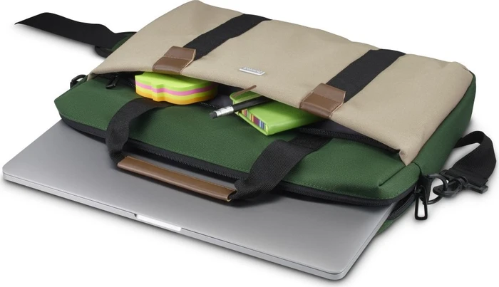 Hama Silvan 15,6"-16,2" Laptop-Tasche, grün/beige