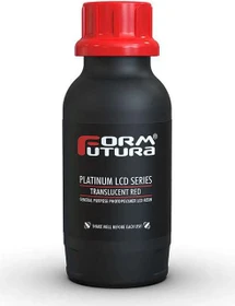 Formfutura Platinum LCD transparent rot, 500g