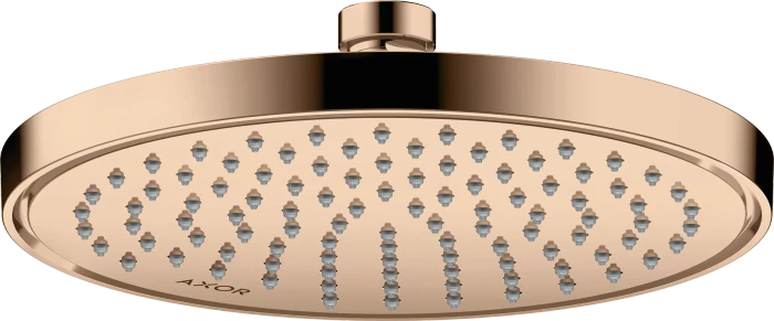 Hansgrohe AXOR ShowerSolutions Kopfbrause 220 1jet polished red gold
