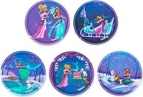 Ergobag Klettie-Set Prinzessin auf dem Eis matt, 5-tlg.