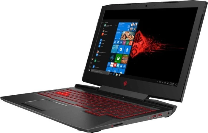 HP OMEN by HP Laptop 15-ce083ng, Shadow Black, Core i5-7300HQ, 8GB RAM, 128GB SSD, 1TB HDD, GeForce GTX 1060, DE