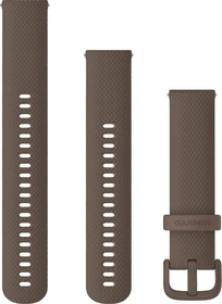 Garmin Schnellwechsel Ersatzarmband 20mm Silikon cocoa
