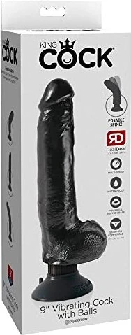 Pipedream King Cock 9" Cock dark