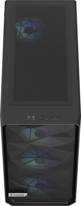 Fractal Design Meshify 2 Lite RGB Black TG Light Tint, Glasfenster