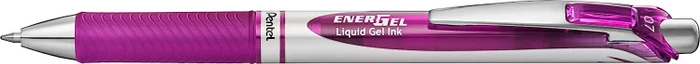 Pentel EnerGel XM BL77 Gelroller magenta/silber