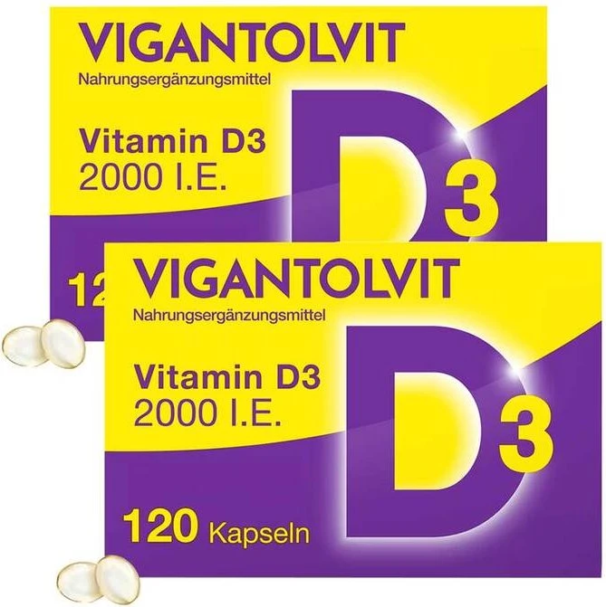 Vigantolvit Vitamin D3 2000 I.E. Weichkapseln