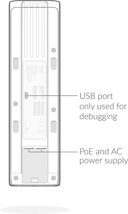 HPE Aruba User Experience Insight UXI G6C Sensor, Ethernet, Wi-Fi AX, LTE