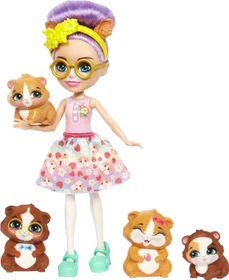 Mattel Enchantimals - City Tails - Glee Guinea Pig Family