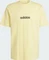 adidas Essentials Linear Single Jersey T-Shirt kurzarm powder yellow/black (Herren) Vorschaubild