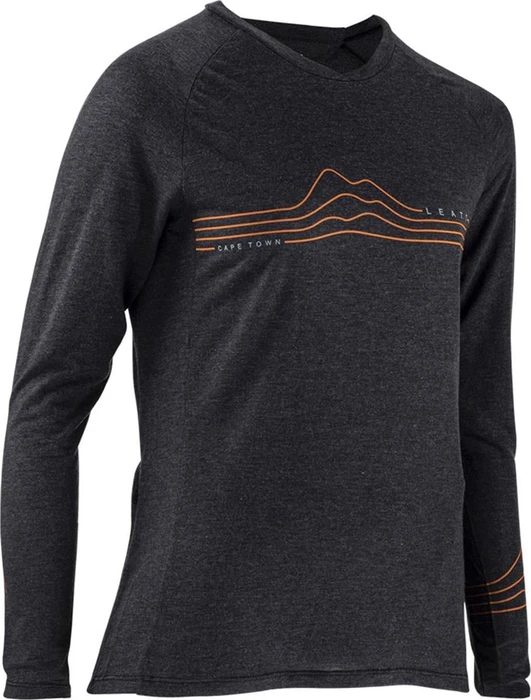 Leatt MTB AllMtn 3.0 Trikot langarm schwarz (Damen)