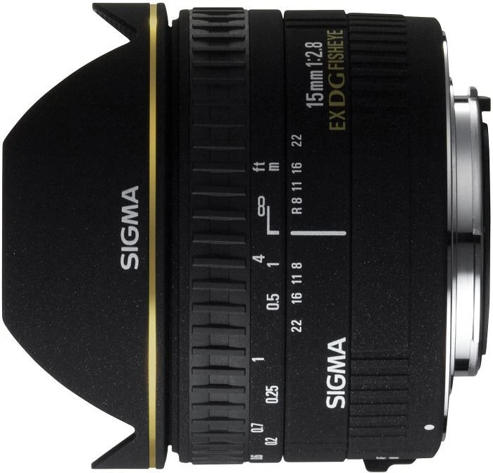 Sigma AF 15mm 2.8 EX DG Diagonal Fisheye für Canon EF