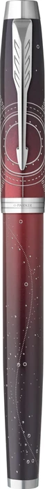 Parker IM Special Edition The Last Frontier Tintenroller (Mine) portal red lacquer/chrome trim, Geschenkbox
