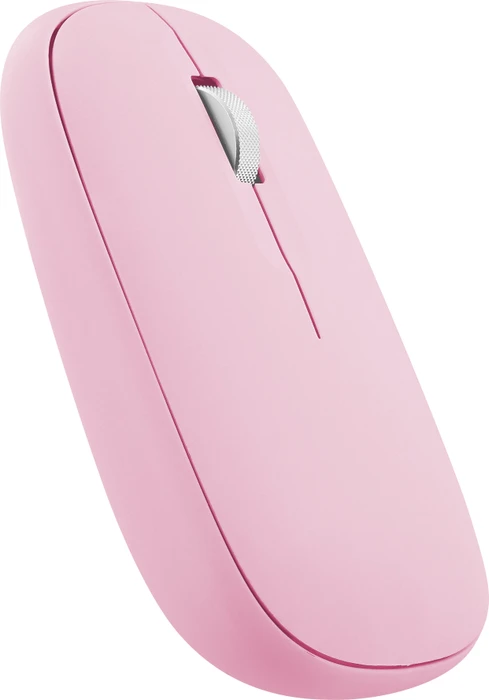 T'nB iClick color DUAL CONNECT Mouse pink, USB/Bluetooth