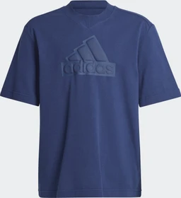 adidas Future Icons Logo Piqué T-Shirt kurzarm dark blue (Junior)