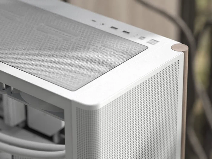 AeroCool D301A White, inkl. 4x Lüfter, Lüfter LED ARGB, Glasfenster