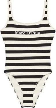Marc O'Polo Classic Badeanzug black stripe (Damen)