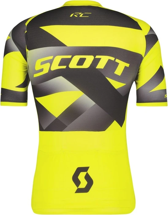 Scott RC Premium Climber Trikot kurzarm sulphur yellow/black (Herren)