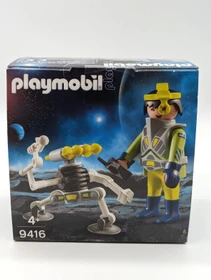 playmobil Ostereier Space-Agent mit Roboter