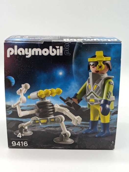 playmobil Ostereier Space-Agent mit Roboter