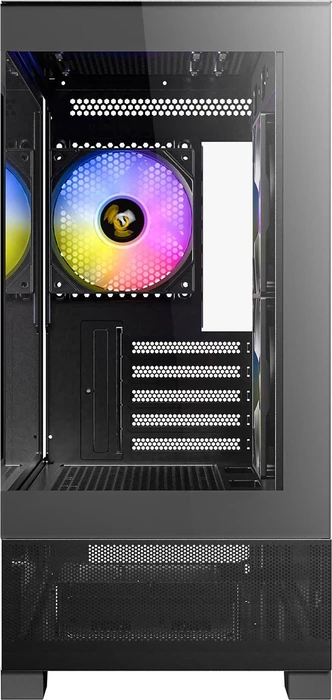 Antec CX500M RGB, schwarz, Glasfenster