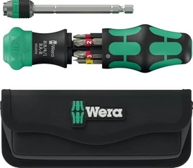 Wera Kraftform Kompakt 25 RA-R Bitset inkl. Tasche, 6-tlg.