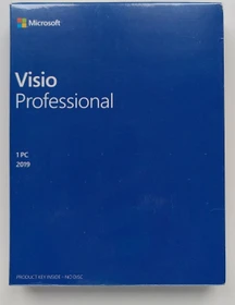 Microsoft Visio 2019 Professional, PKC (englisch) (PC) (D87-07432)
