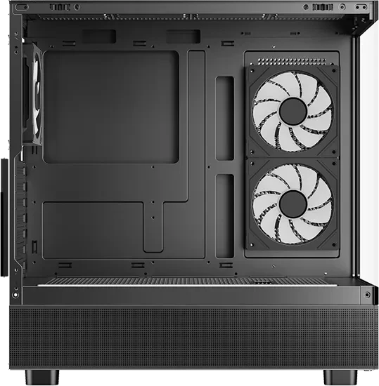 iTek Showbui 42W Black, Glasfenster