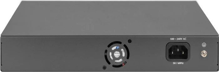 Digitus DN-953 Rackmount Switch, 17x RJ-45, 1x RJ-45/SFP, 185W PoE+