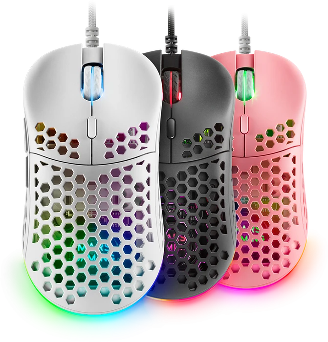 Mars Gaming MM55 weiß, USB