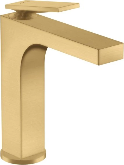 Hansgrohe Axor Citterio 160 Waschbeckenarmatur mit Hebelgriff brushed gold optic