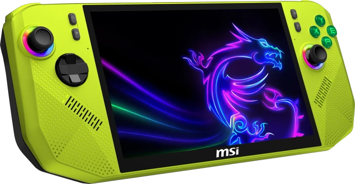 MSI Claw A8 BZ2EM-037, Neon Green, Ryzen Z2 Extreme, 24GB RAM, 1TB SSD, DE